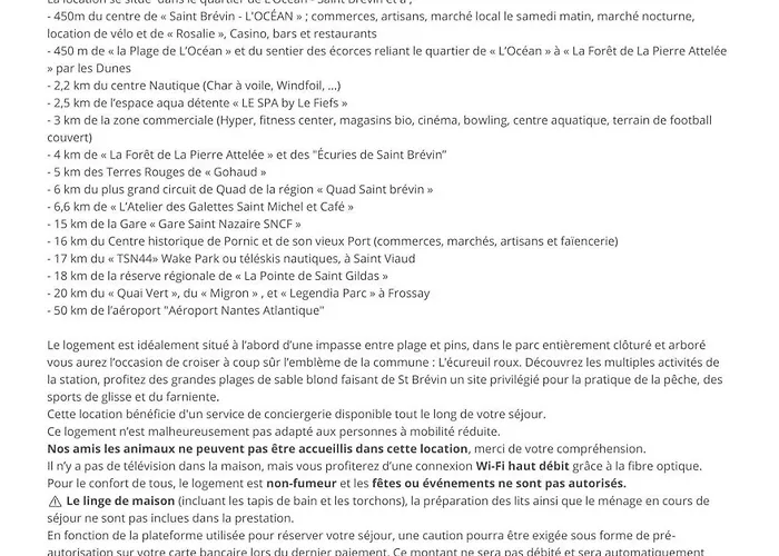 Maison Pour 9 A 450m De La A St Brevin בית נופש Saint-Brévin-lʼOcéan